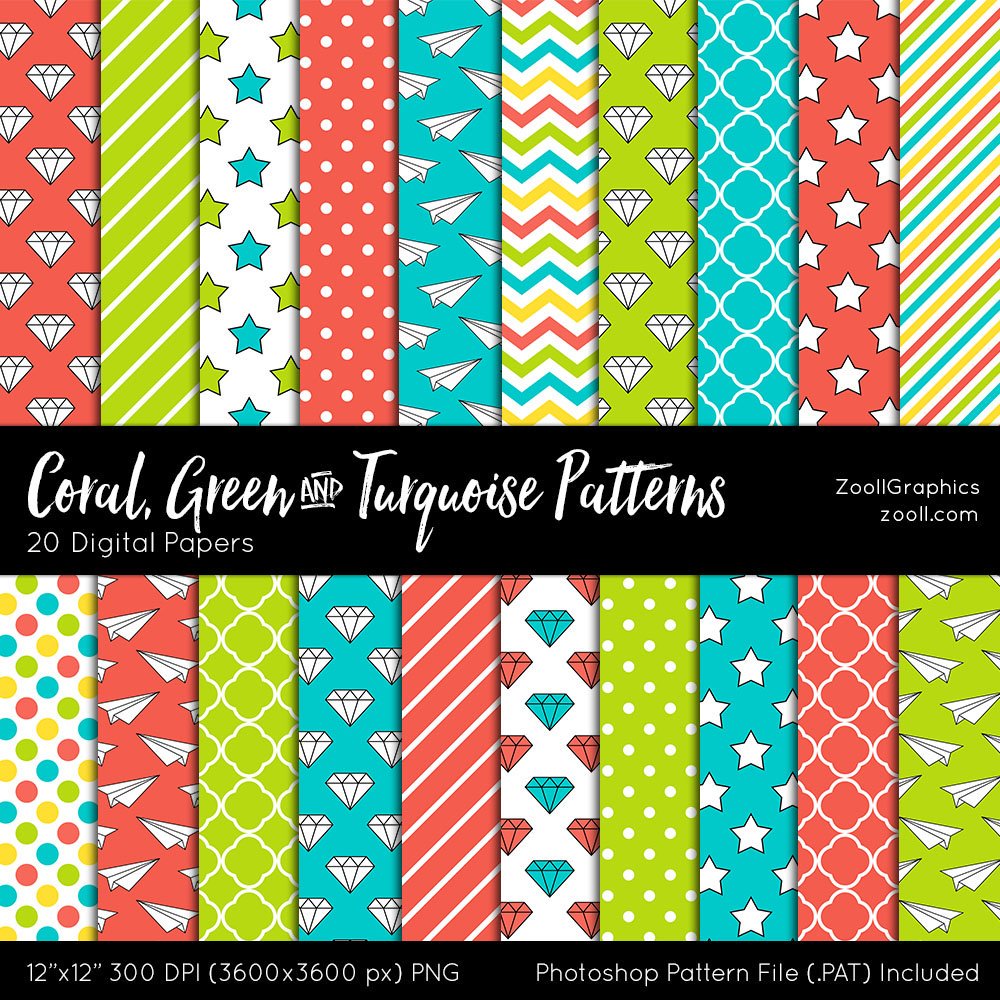 ZoollGraphics's tweet photo. Coral, Green & Turquoise Digital Papers
https://t.co/0VTvW36Q4T
#digitalpapers #photoshoppatterns #tileablepaper #printablepaper #scrapbooking #papercrafting #plannerpaper #backgroundpapers #instantdownload #cardmaking #crafts #printablepaper #etsy https://t.co/9fWZylGHwe