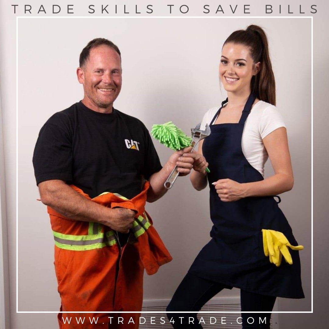 Can you guess what skills these two traded? Learn a new skill, get some work done around the house or bid on items using our cashless auction.

Create your free account today
trades4trade.com

#barter #vancouver #freelancer #tradesman #contractor #construction