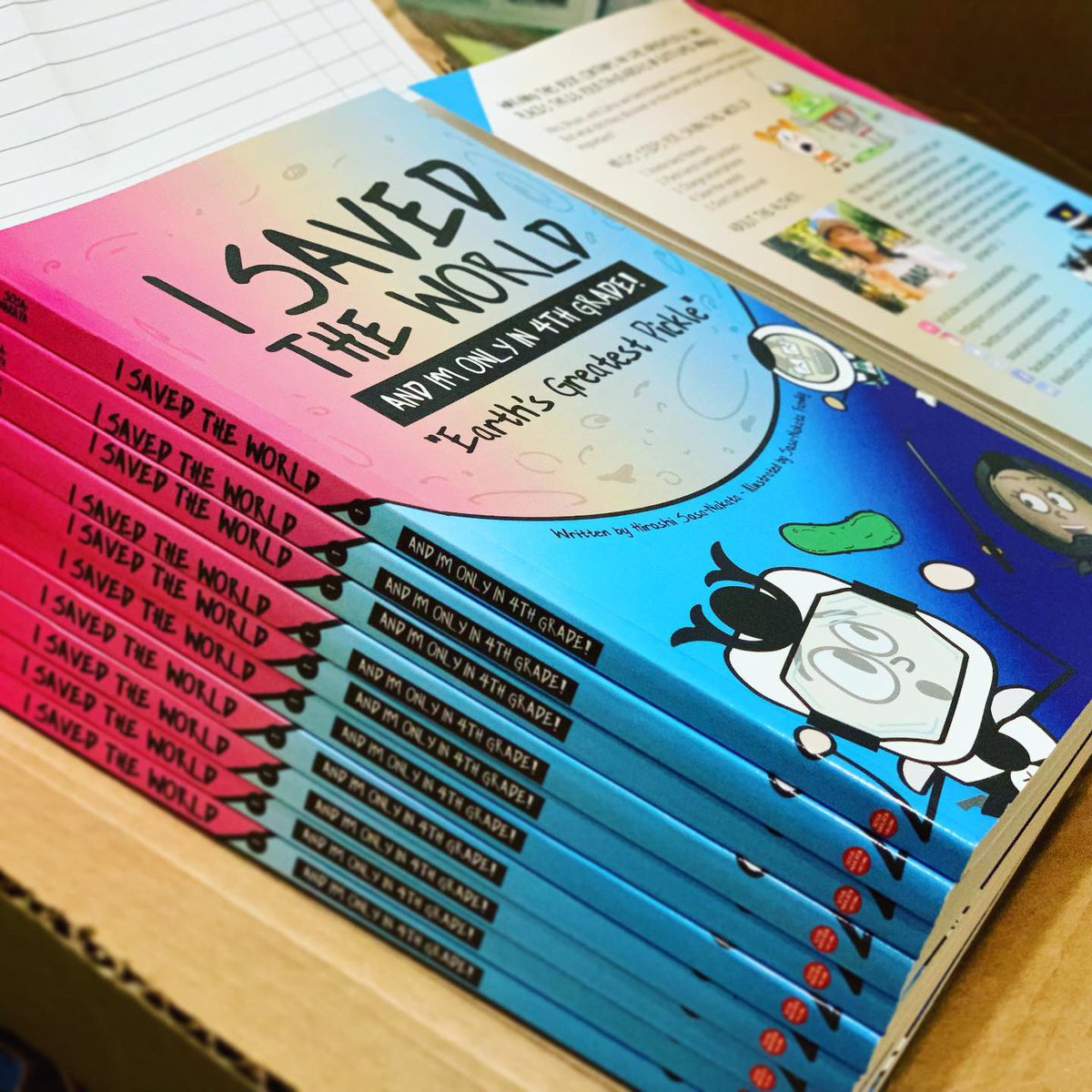 sosanakatafam's tweet image. They’re here! They’re here! 📚 We’ve just received our first bulk order from @IngramSpark ! 😊  #indieauthor Hiroshi Sosa-Nakata will be so excited! 🤗 #selfpublishing 📚 #sparkunboxing #IngramSparkAuthor