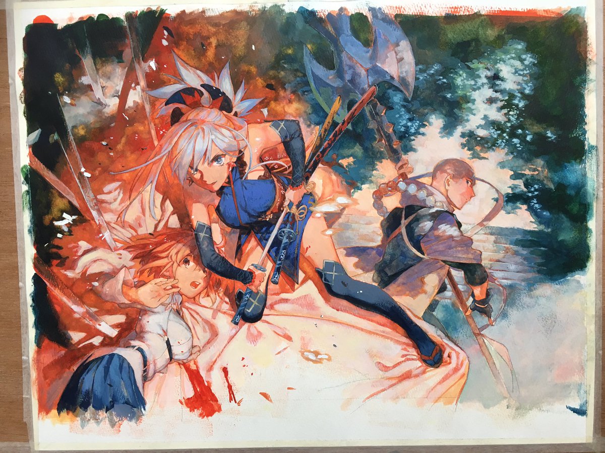 Fgo 英霊剣豪単行本1巻が発売 低解像度な電子書籍版よりオススメらしいぞ Fateツイッター情報まとめ