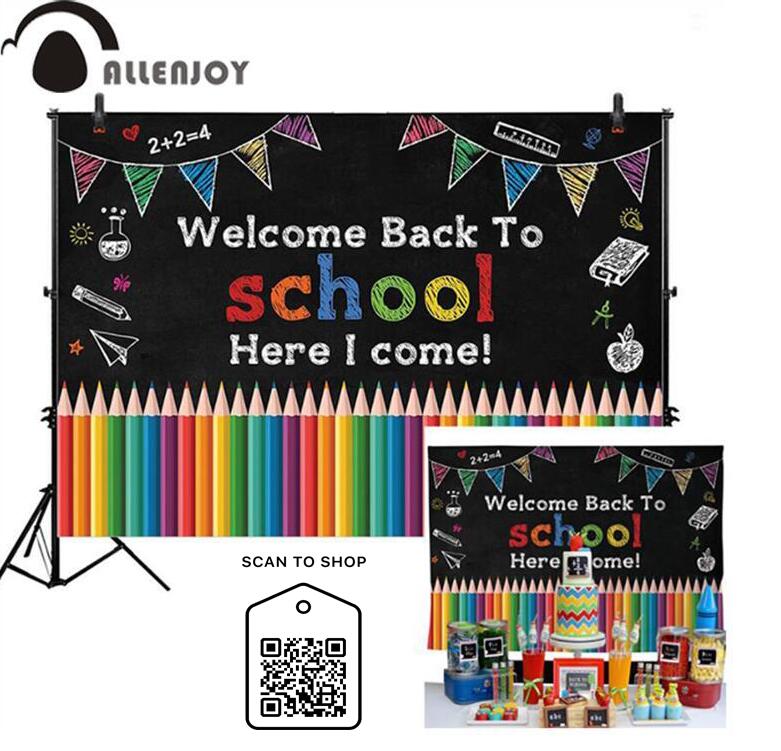 Back to school themed backdrop！
Perfect for  Back to school party!
Scan to get it!
or Search by this Link：
allenjoystudio.com/products/allen…

 #kidsphotography #photoshoot #kidsphotoshoot #childrenphotography#backtoschool#backtoschool2019#backtoschool2019#backtoscool#kidspartyideas
