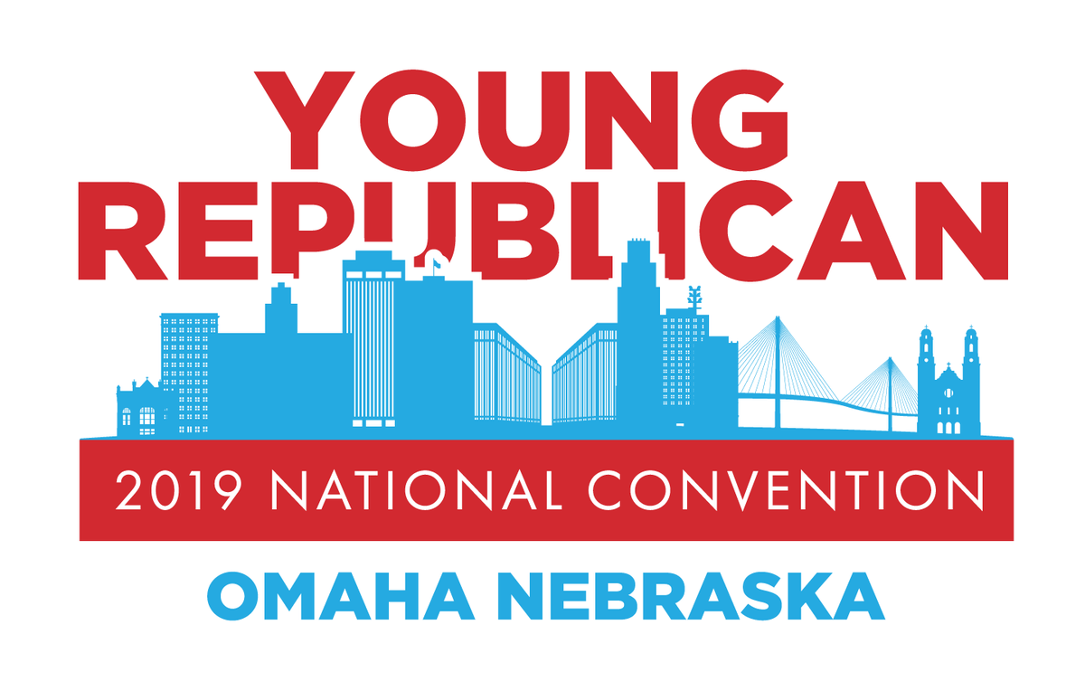 YoungIowaGOP's tweet photo. .@YRNC2019 Omaha is just over 2 weeks away and we can't wait! To receive a credential you either need to register at https://t.co/etC3NCoX1d, or sign up to volunteer at https://t.co/y3Ozk6xiEQ https://t.co/8B4uSvXKjN