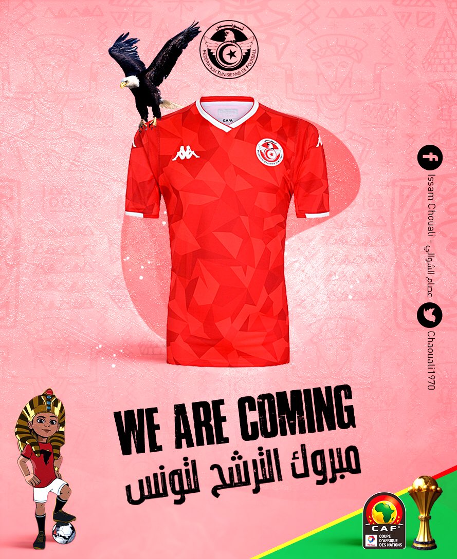 Chaouali1970's tweet photo. ألف مبروك يا #تونس 

خرجناهم ، ربحناهم ، قهرناهم ، حلينا العقدة 💪🏻🔥

Si Si Si Forza Tunisie 🇹🇳🦅🇹🇳 https://t.co/rDtw3qIEL8