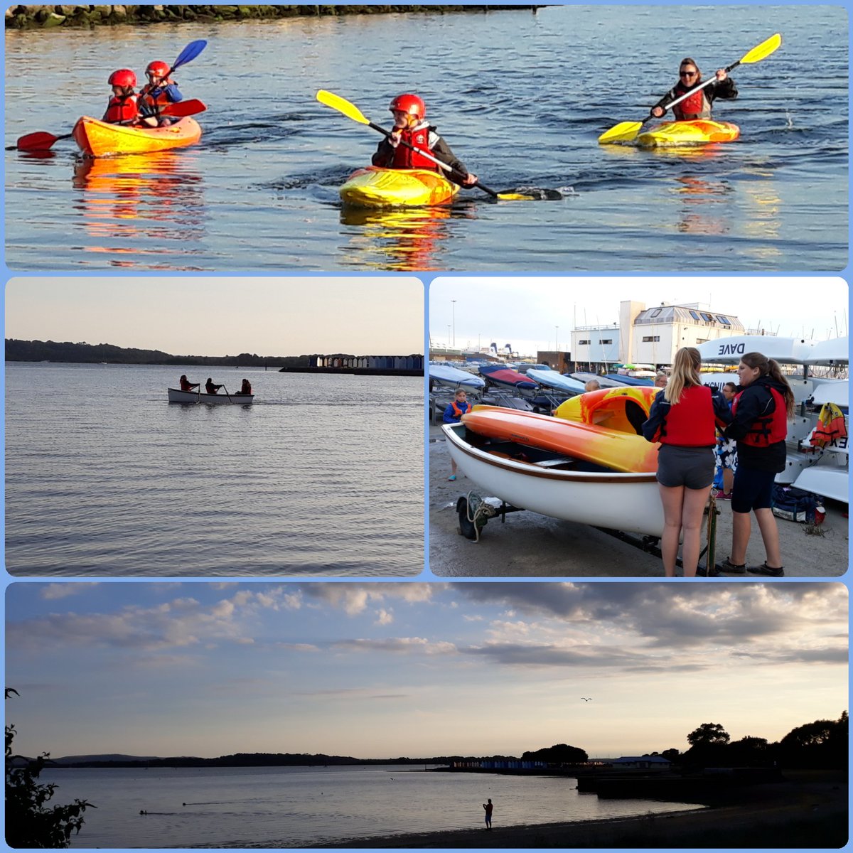 SRSWaterwitch's tweet photo. A great evening on the water improving our kayaking and rowing skills #girlsafloat #thisgirlcan #fun #summer https://t.co/TacA3rRLHy