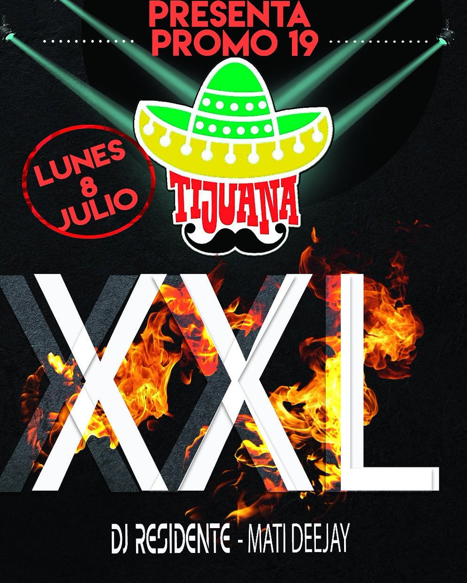 tijuana_disco's tweet photo. Buen dia muchachos! Les contamos que hoy abre Tijuana, por culpa de la cantidad de manijas que nos hicieron llegar su deseo de otra noche juntos😎😜  #promo2019!
Descuento en entrada para damas😛😛 pinta para descontrol... Nos vemo https://t.co/d12Fvk6iRJ