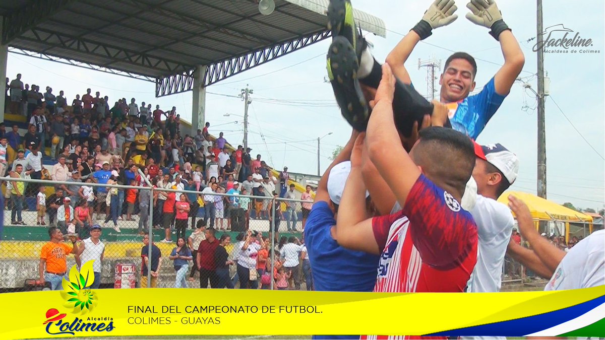 ColimesGad's tweet photo. #Deporte | Domingo 7 de julio se efectuó con éxito la gran final del campeonato Senior Cantón Colimes, organizado por nuestro gran amigo Randolph Cedeño y con la Colaboración de nuestra querida Alcaldesa Jackeline Ordóñez siempre apoyando el Deporte Colimeño.
#MiCorazónporColimes https://t.co/sv5MZM8udN