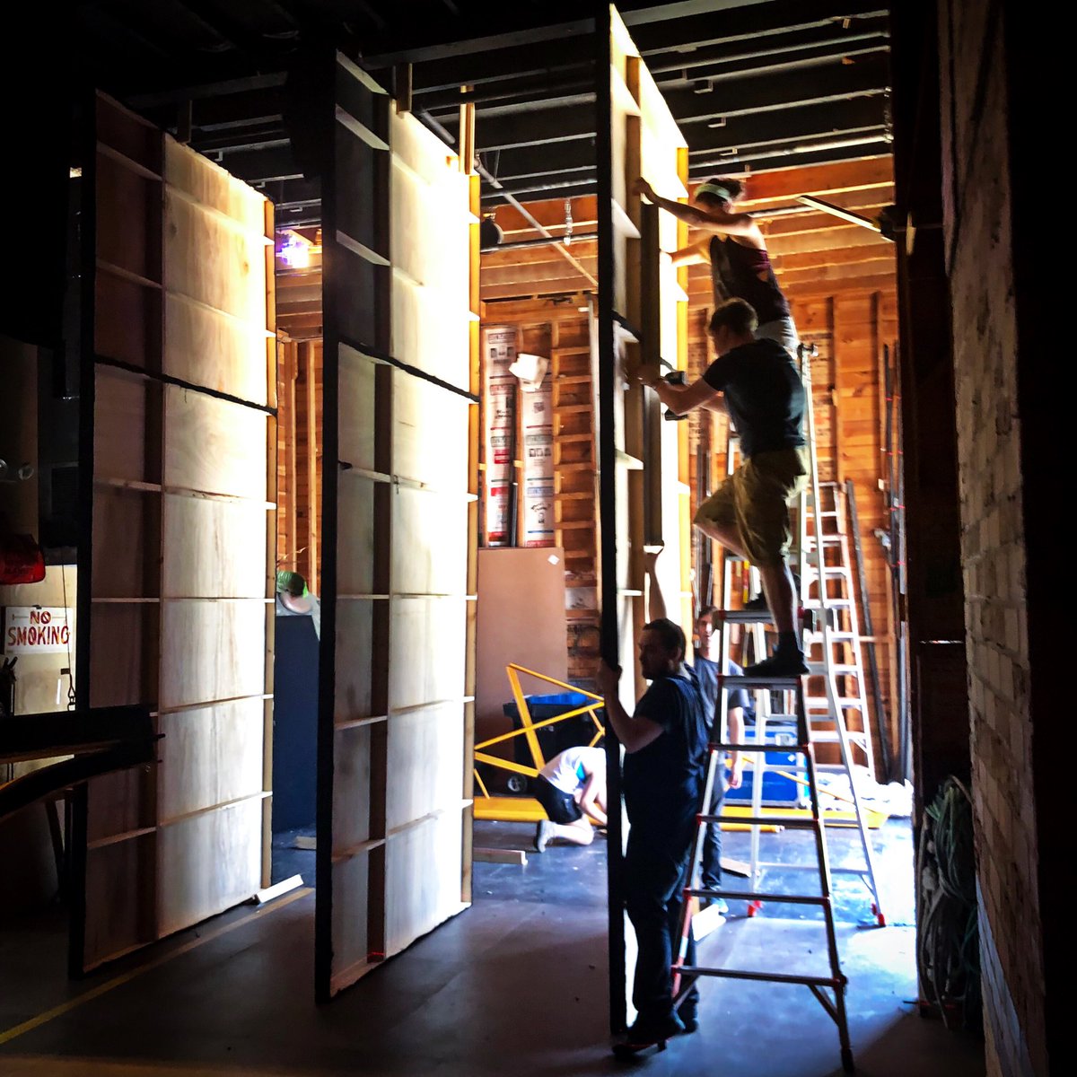 "Once" opens Wednesday night!  We'll be ready, will you?  Tickets are going fast, get yours before they're gone. 
web.ovationtix.com/trs/pr/999040
.
.
.
#capeplayhouse #once #capecod #hunterfoster 
Scenic Design: David L. Arsenault