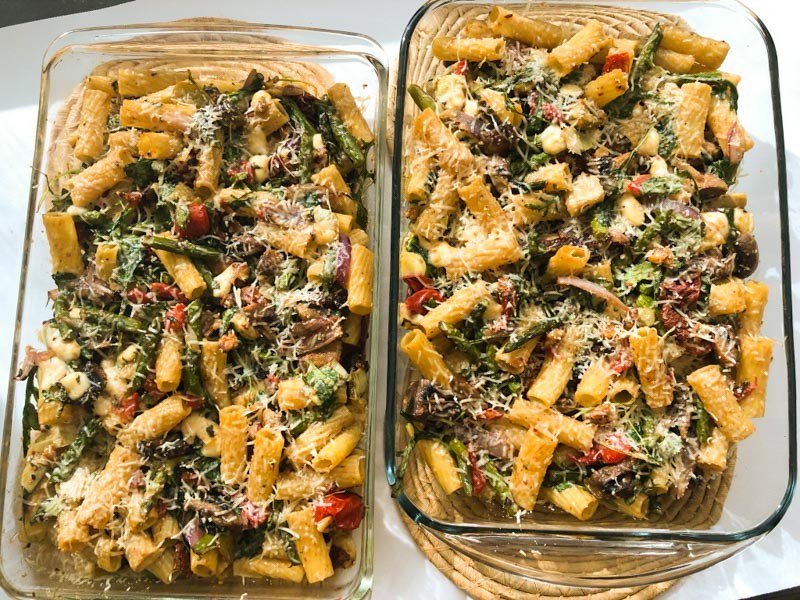 JitteryCook's tweet image. Rigatoni Primavera – Take Two jitterycook.com/2019/07/08/rig…
