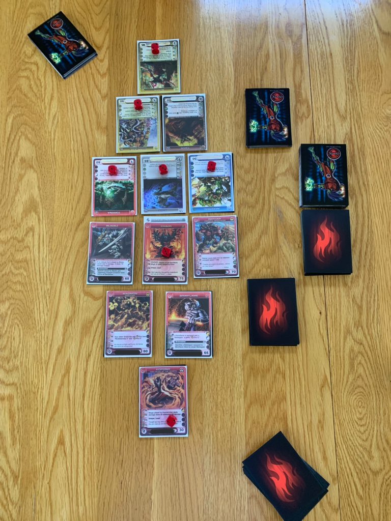 CodemasterCarti's tweet photo. A sneak peak for the upcoming Codemaster Battle 😏 

Codemaster Carti’s Volcanic UNDERWORLDERS 🌋🔥

VS

Codemaster Stratijo’s Devastating MIX DECK led by one of the rarest and most powerful creatures known to walk Perim! URSIS!!!💥

#LETSGETCHAOTIC https://t.co/IHxdfSvvf9