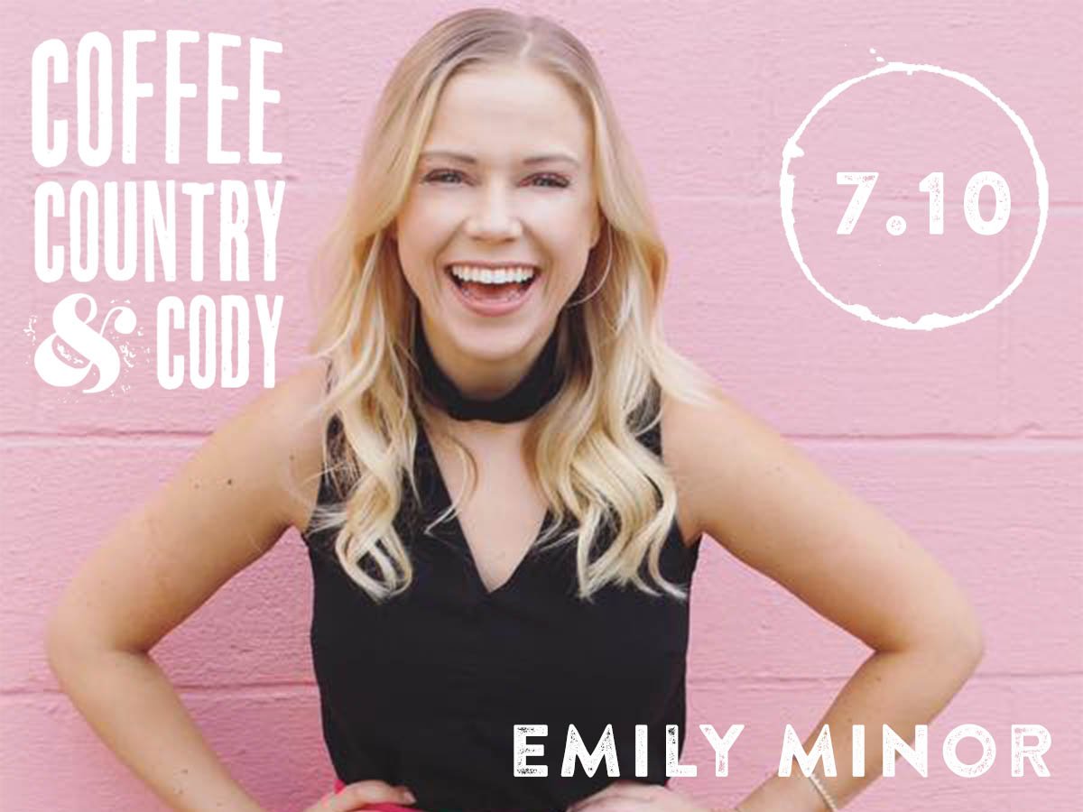 WSMradio's tweet photo. Tune-in tomorrow morning on #CoffeeCountryCody for a special performance by @EmilyMinorMusic! Listen on 650 AM, https://t.co/JbOPZRelpi, or watch on The Heartland Network. https://t.co/Ev2o6huhGq