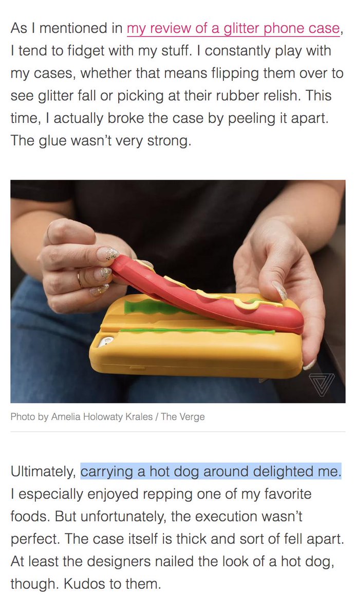  #delightful_design_details 7Something can be delightful while not being useful nor effective.For example, the "Not Hotdog" app or the Hotdog phone case. They might actually be profitable and adored. It might even be a great product for those who find value in its delight.