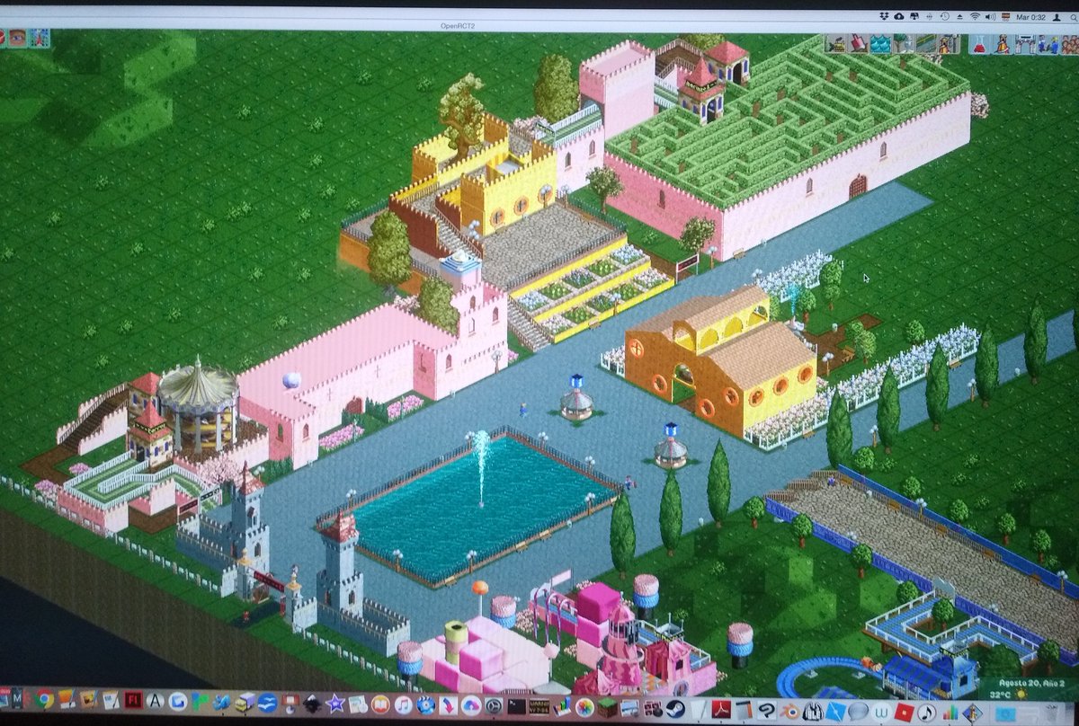carlossisi's tweet photo. Viejos placeres que vuelven en multijugador gracias a la programaciรณn abierta Open Source โค๏ธ #rct2 #openrct https://t.co/tEkmhih7Rv
