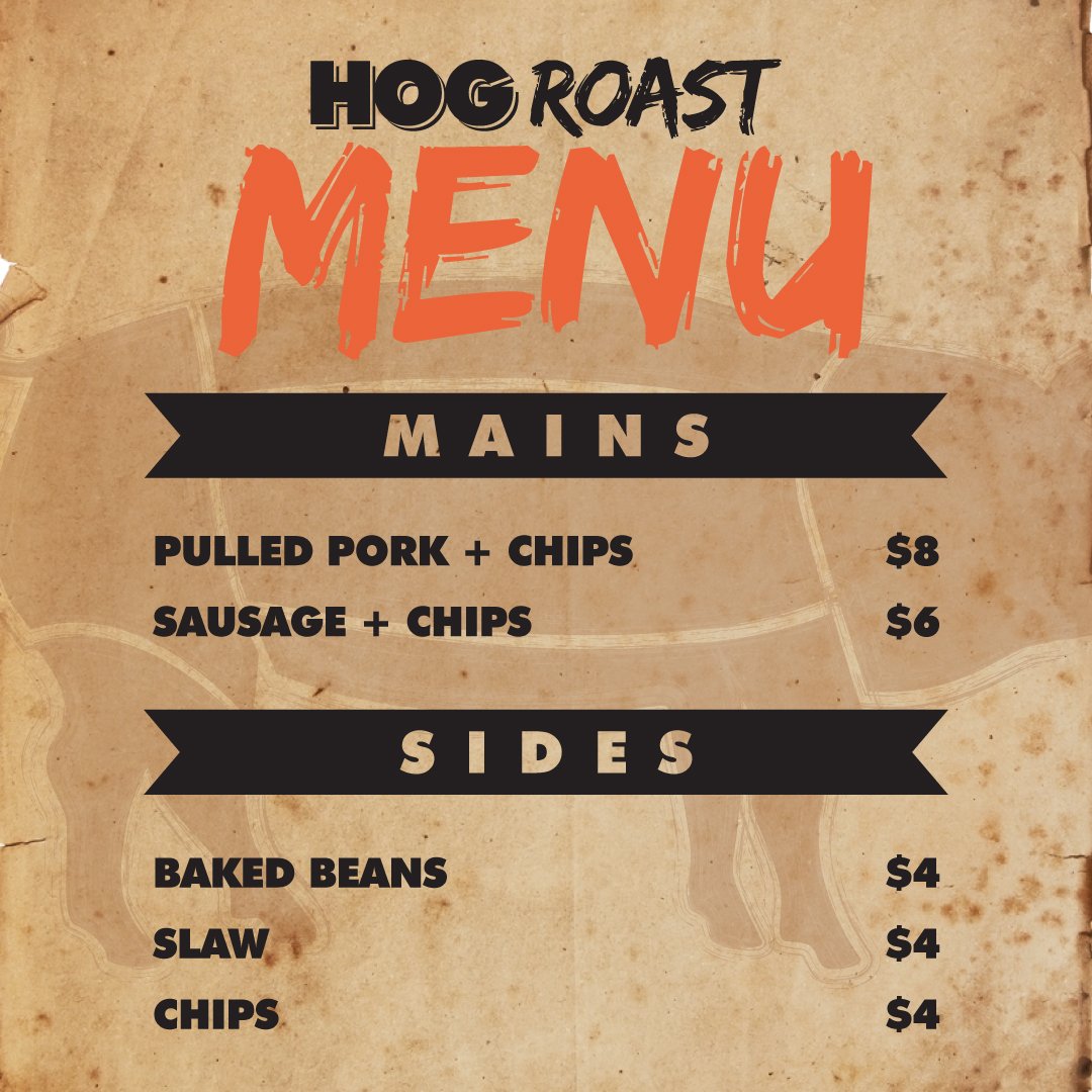 We can't wait for our 4th Annual Hog Roast this weekend! Come on out this Saturday, July 13th from noon-10:00pm for great food, beer and live music. FREE admission for all ages, food tickets for purchase.