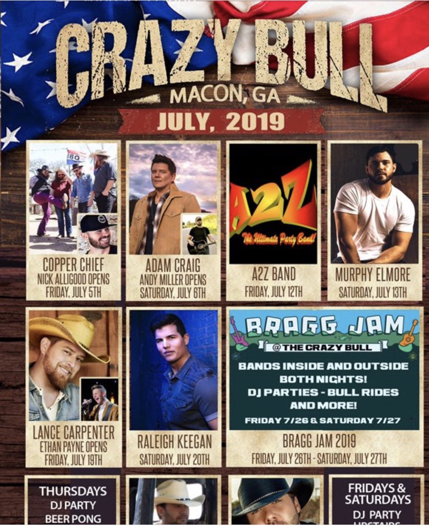 Macon, GA get ready <a href="/Murphy_Elmore/">Murphy Elmore</a> is bringing the party to you this Saturday!!!