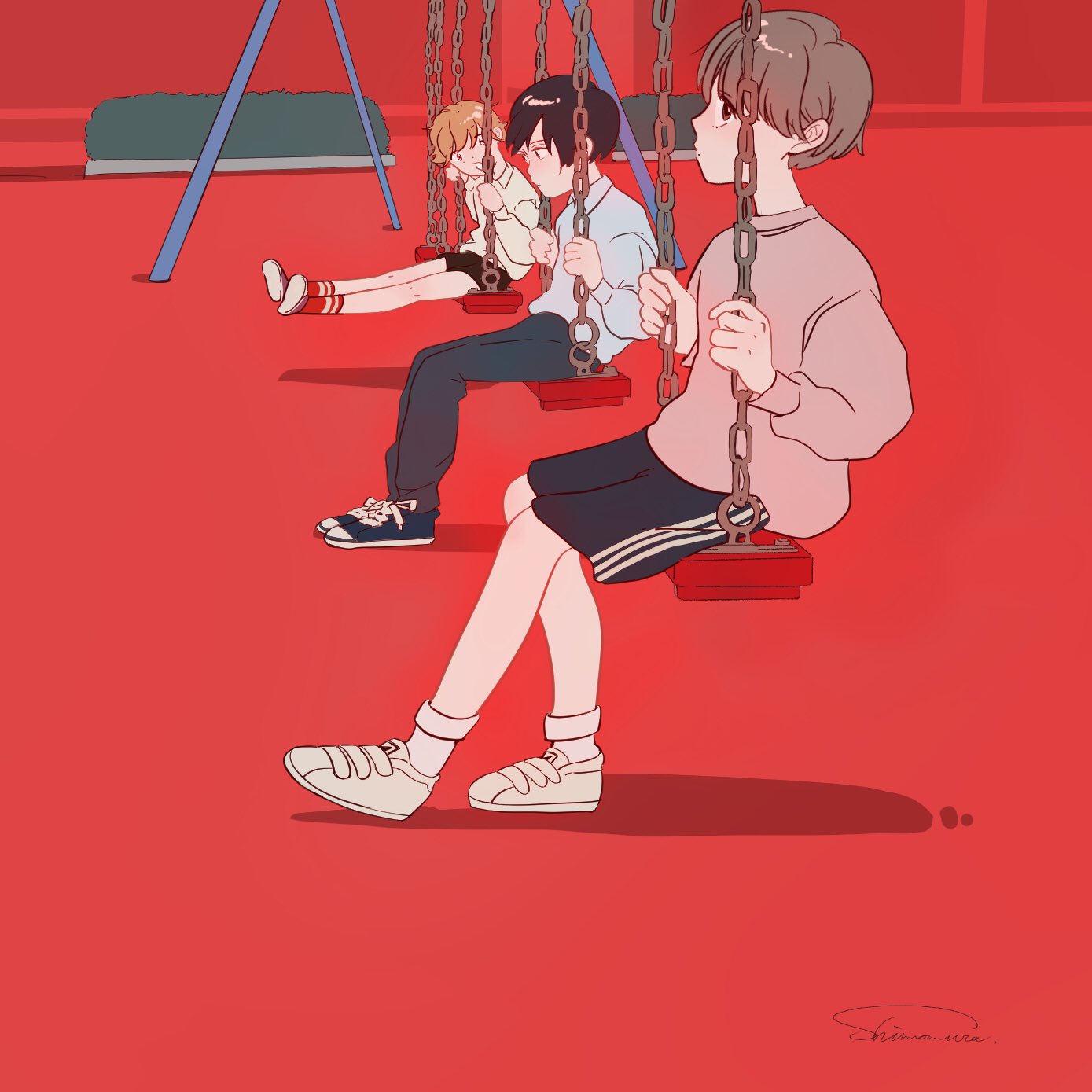 しもむら ブランコ 最近のお気に入り Illustration Illust イラスト 絵 お絵かき らくがき デジタルイラスト 男の子 絵描きさんと繋がりたい 男の子イラスト T Co Ifey2iokxr Twitter