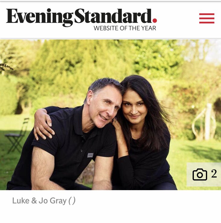 Luke and Jo our founders were featured in #eveningstandard sharing how they met through work, and still love working together! #living8020 #married #workingtogether