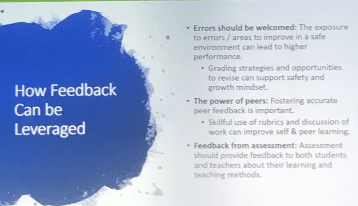 Linda Darling-Hammond: 
-Student errors should be welcomed
-Effective grading practices can support a growth mindset
#sblchat #gradingreform #AVL2019 #edchat