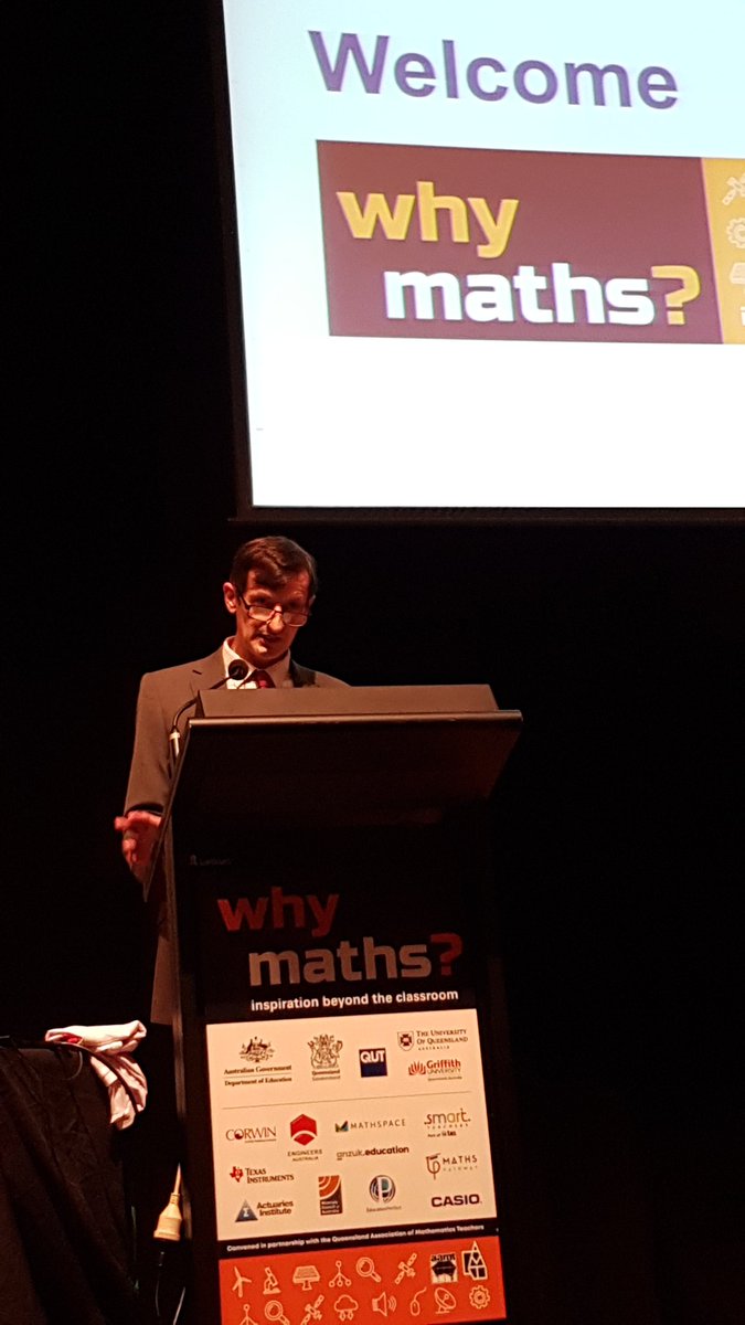 Why maths?   #whymaths #aamtconf19