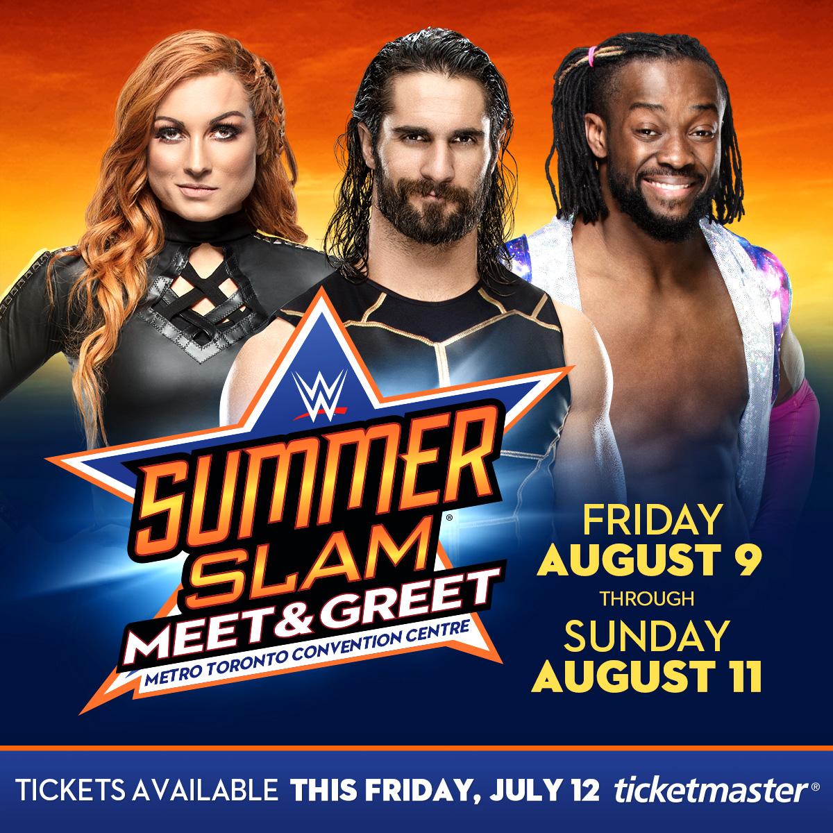 Summerslam 2025 Meet And Greet Becca Carmine
