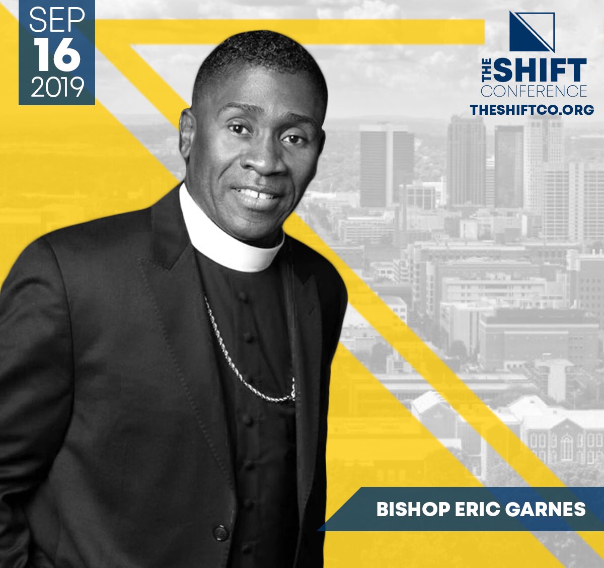 theshiftconf1's tweet photo. We are excited to have @EricDGarnes Sep 16th!  He is the Sr Pastor of Tabernacle of Praise Cathedral, Brooklyn, NY &amp; His ministry reaches the world! A MAJOR SHIFT is about to take place! Get ready to receive ur Kingdom Promises!

Head over to https://t.co/6cz1vsmGga to register! https://t.co/rHhWSoPMWk