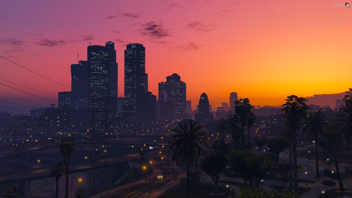 legitroleplay's tweet photo. What another beautiful night in Los Santos. 🌆

#LegitRoleplay #LegitRP #LegitLove #FiveM https://t.co/ssoUHZlYDp