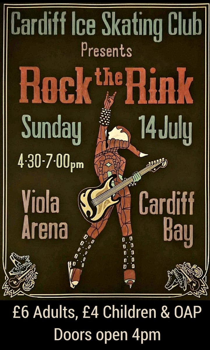 Cardiff Ice Skating Club (@cardiffice) on Twitter photo Join us this Sunday (14th July) at 4.30pm for our annual Gala
@TheViolaArena <a href="/BritishIceSkate/">British Ice Skating</a> Join us this Sunday (14th July) at 4.30pm for our annual Gala
@TheViolaArena <a href="/BritishIceSkate/">British Ice Skating</a>