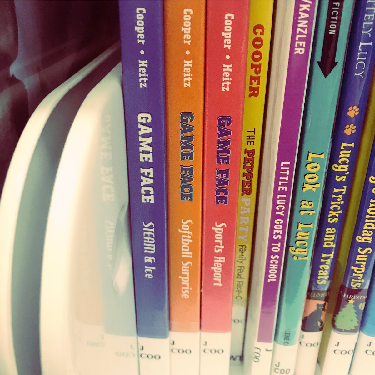 bhenrycooper's tweet photo. Check out which #bhc series was spotted at a library on the Jersey Shore! 😎 #kidlit #beachreads @ABDOpublishing https://t.co/8nLbhIffxn