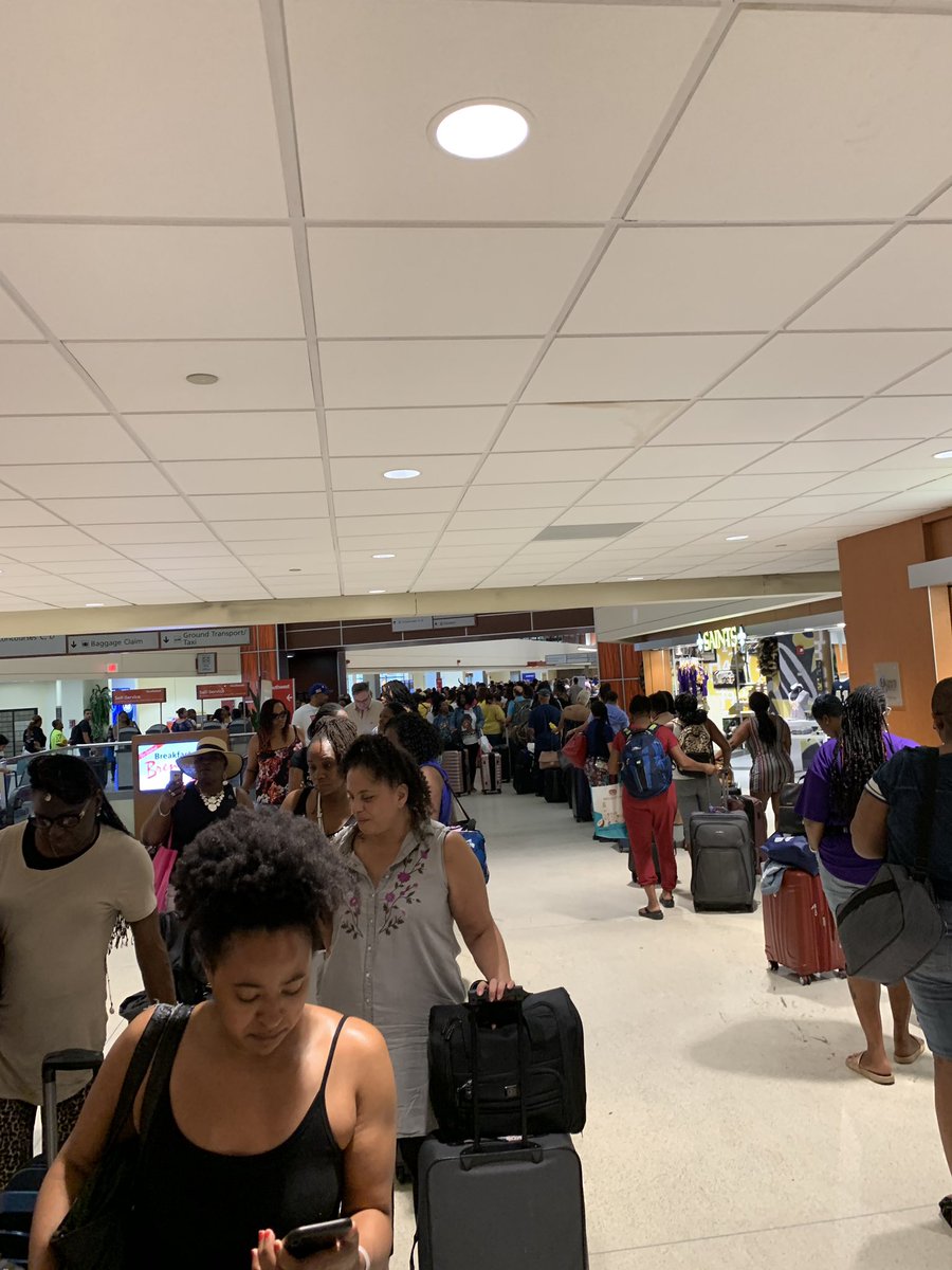 Shame on <a href="/SouthwestAir/">Southwest Airlines</a> at the airport hours before flight. Not enough people for baggage and they’re not calling people out of line. Flight in an hour and they don’t care. They are willing to strand us at the airport because of their inaptitude. #fail
