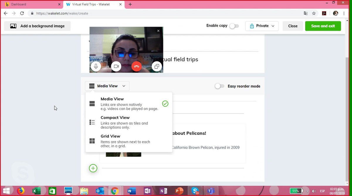mariajosegiaved's tweet photo. Wakelet training with Russia, Vietnam, India, Israel and Bangladesh 🥰🌍
#MicrosoftEDU #SkypeMT #WakeletAmbassador #LinkToTheWorld #Skype2Learn @HaqueRaihana @ThakurSachin22 @amaska2005 @MicrosoftEDU @SkypeClassroom @Flipgrid @Buncee @wakelet https://t.co/cQtAw9XRxE