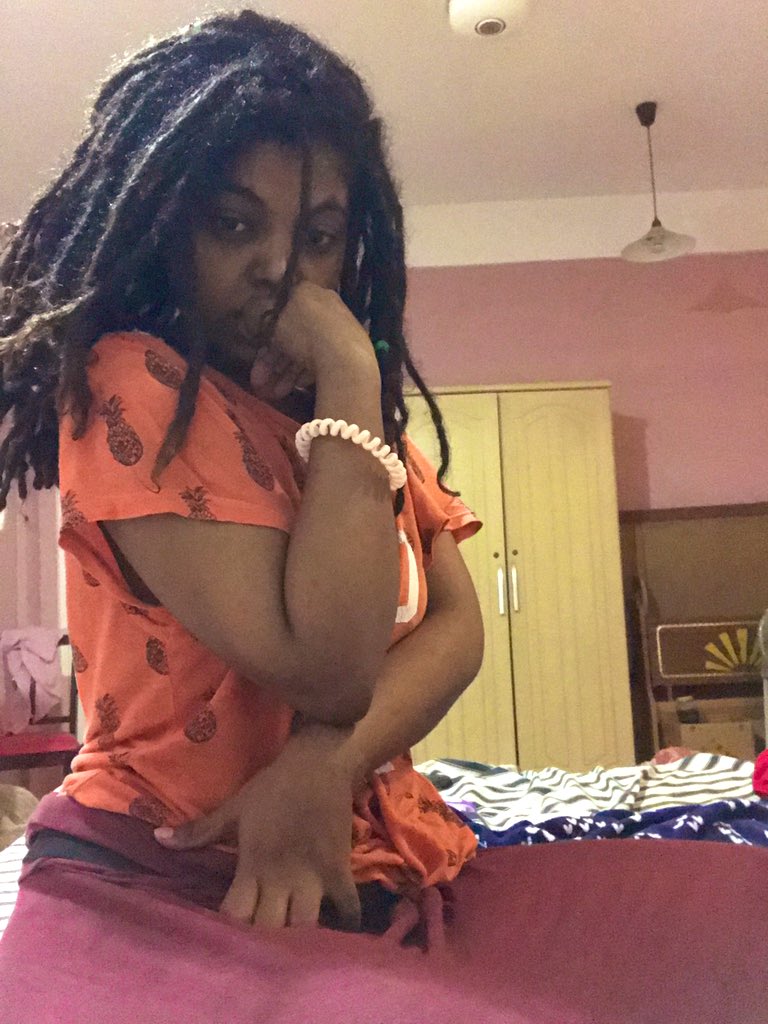 my hair is locked 🔒 but my mind is free 🕊