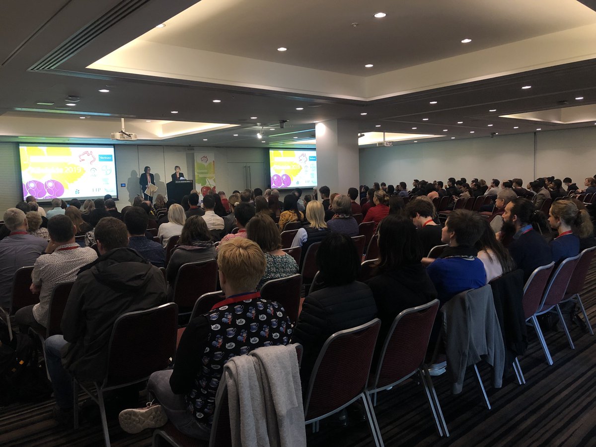 AS_Para's tweet image. Full house this morning for the #2019ASP Bancroft Mackerras Medal oration - congratulations to @rebecca_traub! Your contribution to #parasitology is incredible, very well deserved. Be sure to congratulate Rebecca today! 

@TroCCAP @Bayer4Animals @Boehringer @Zoetis @unimelb