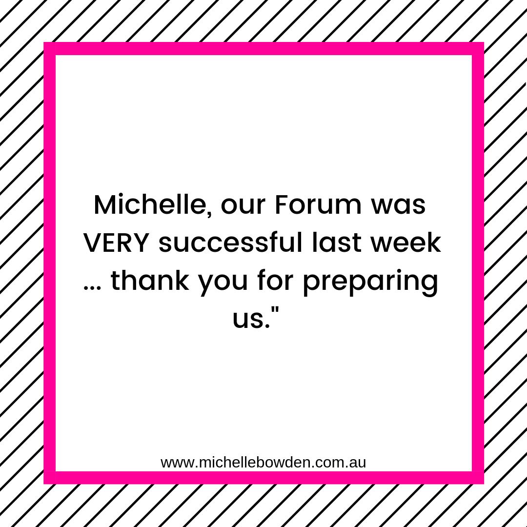 MichelleBowden's tweet photo. "Michelle, our Forum was VERY successful last week. In particular, Elizabeth really shone on the big stage.  She received lots of great feedback from senior management, directors and clients. Thank you for preparing us."
Kylie Willment, CIO, Mercer https://t.co/7UF3jqqeW8