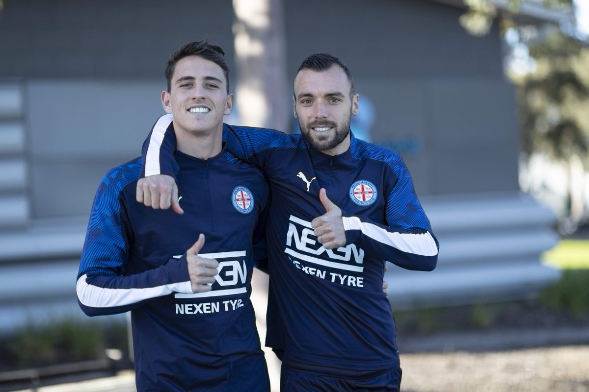 MelbourneCity's tweet image. First session feels! 🙌🙌