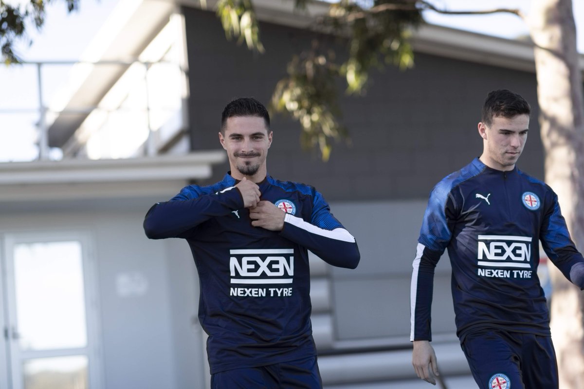 MelbourneCity's tweet image. First session feels! 🙌🙌
