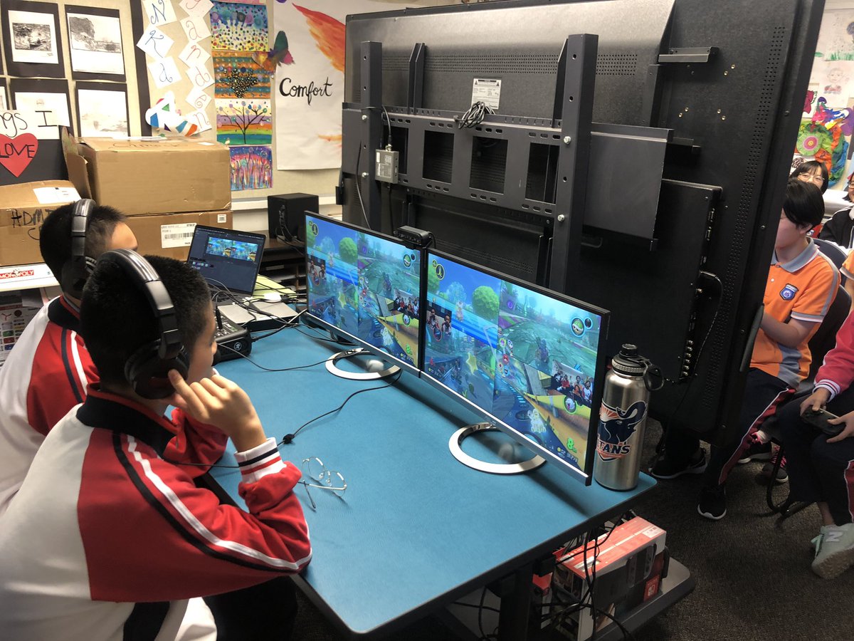 petenguyen_edu's tweet photo. Chinese students experiencing @WHSPios esports including tournament play and shoutcasting. #LikeAPio #esports https://t.co/KG0f7jZAGD