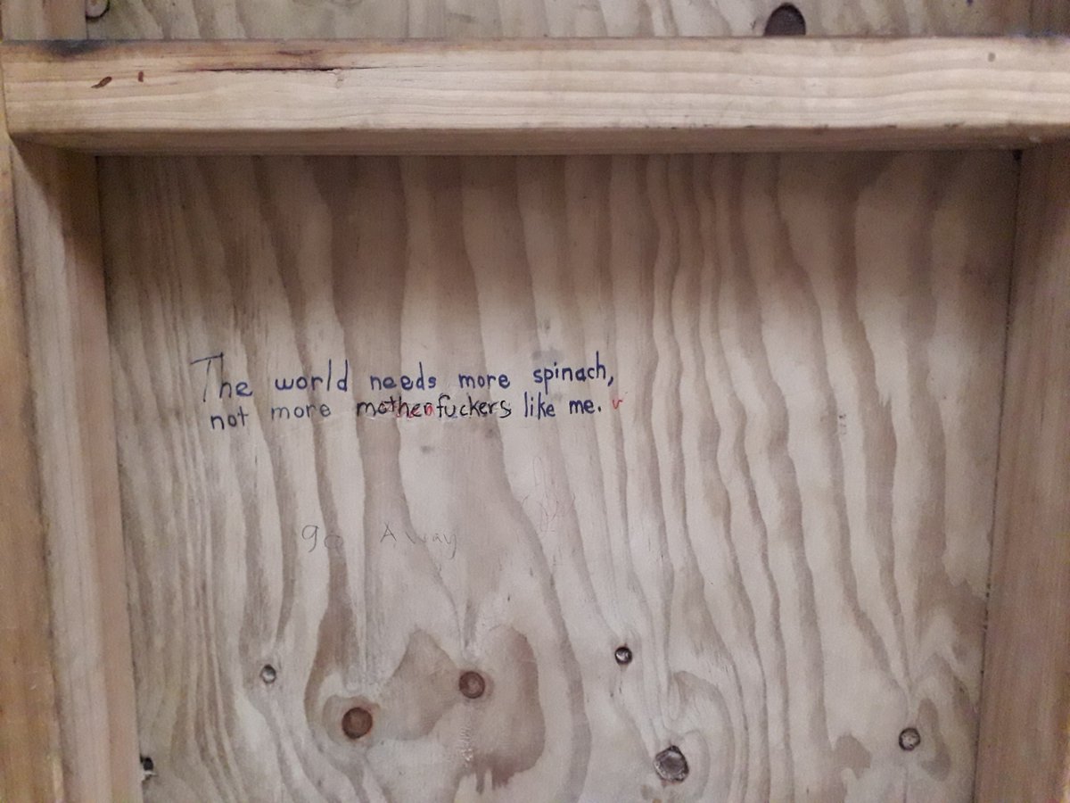 4thFloorJournal's tweet photo. What does the world need more of? Comment below! (Graffiti found around Wellington.) #writingasactivism #writefire #4thfloorjournal https://t.co/Tmh9LaDNXo