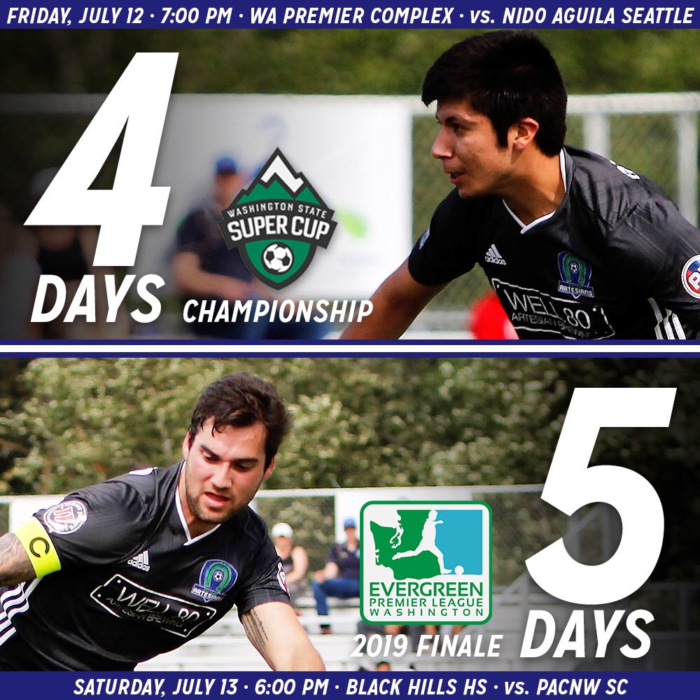 gofcoly's tweet image. MASSIVE weekend coming up! We play for the Washington State Super Cup Championship on Friday and close out our 2019 EPLWA season on Saturday At home against PacNW SC. Join us at both games and root on Oly!