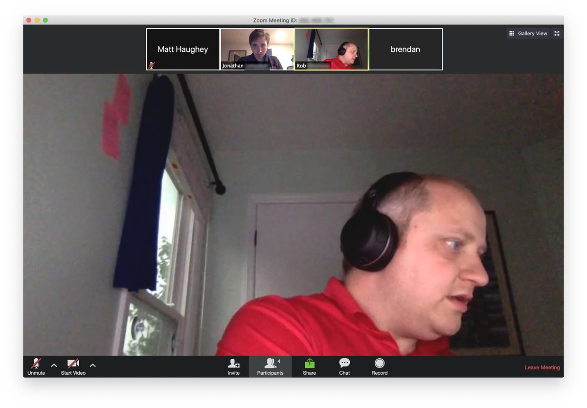 Zoom video call with random people through a security hack