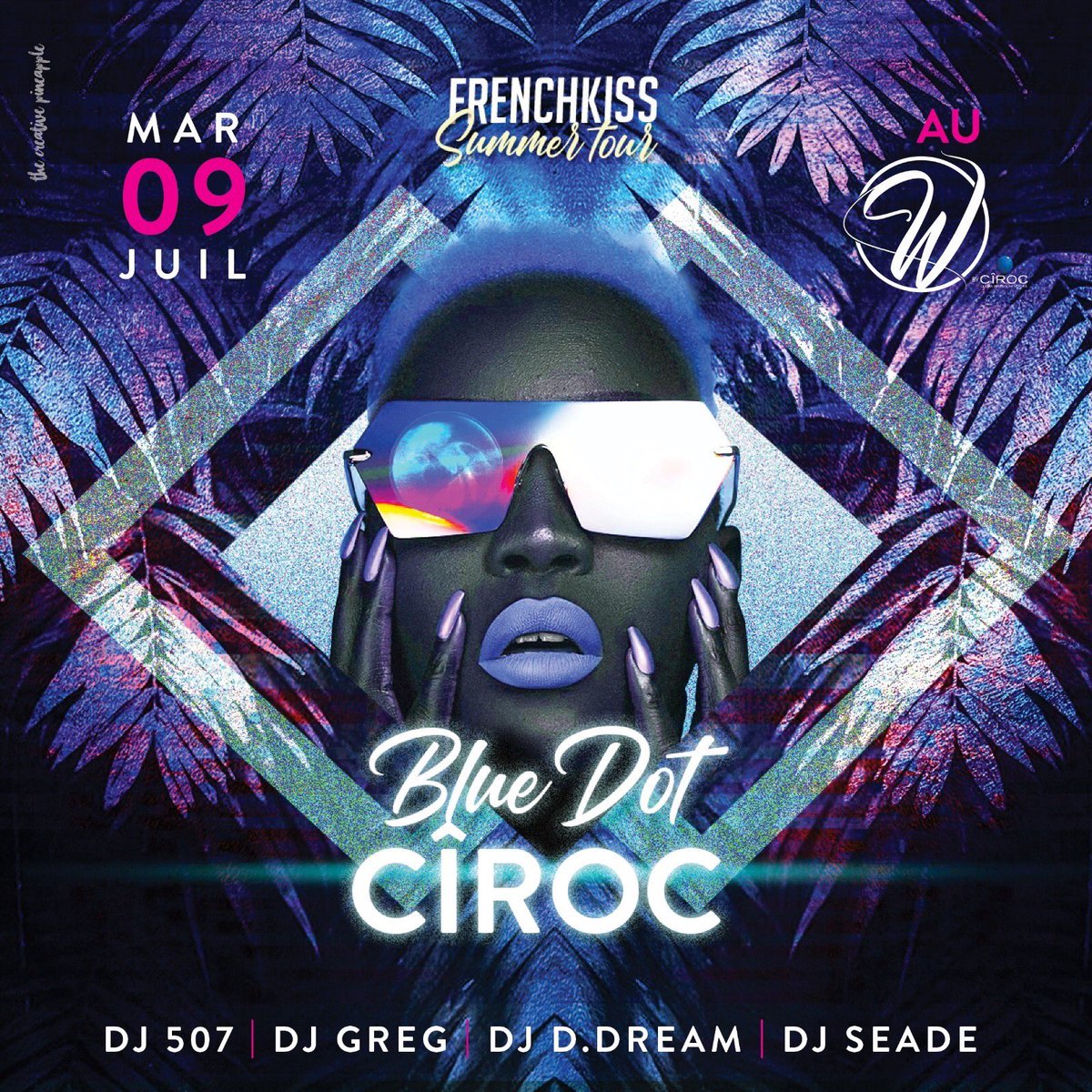 FK_Club's tweet photo. Le marathon vient de commencer ! 

#FrenchKiss Ed. BLUE DOT le 09 juillet avec 507 | GREG | D. DREAM | SEADE. 🤯 

Récupère vite ta prévente sur bizouk. https://t.co/KcbA9Gsq6B https://t.co/AC4r16LeA0