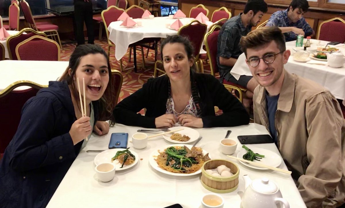 Em_The_Engineer's tweet photo. #BiosystemsAnalyticsLab enjoying the Boston area! Here’s a picture of us at Chinatown!!! #ASABEAIM19 https://t.co/JwnpxrAozB