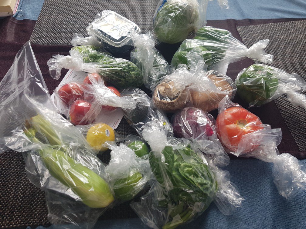 Absolutely disgraceful use of single use plastic bags by <a href="/amazonprimenow/">Amazon Prime Now</a> and <a href="/WholeFoods/">Whole Foods Market</a> for grocery delivery. I guess we have not found the right combination to support #convenience &amp; #environment #OurPlasticFeedback #plasticwaste #plasticfree #plasticpollution #PlasticFreeJuly