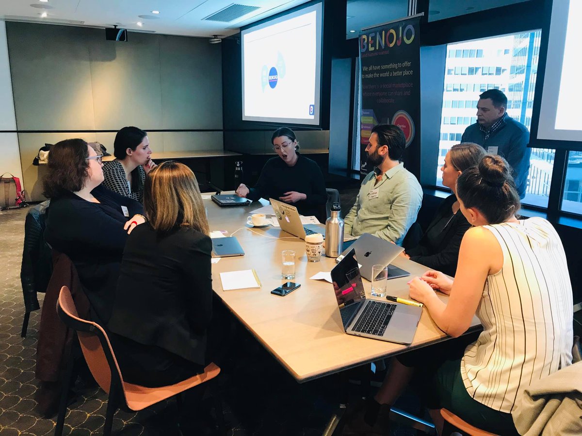 So much buzz at our latest #corporatepartnership workshop. Big thanks to <a href="/SparkeHelmore/">SparkeHelmoreLawyers</a> for sharing their amazing venue (and Hannah), and to <a href="/finderau/">findercomau</a>, @pfizeraustria for lending us their experts.