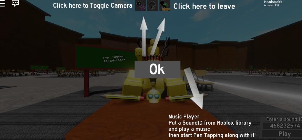 Headstackk V Twitter Tutorial Screen Overhaul In Pen Tapping Simulator - pen tapping roblox