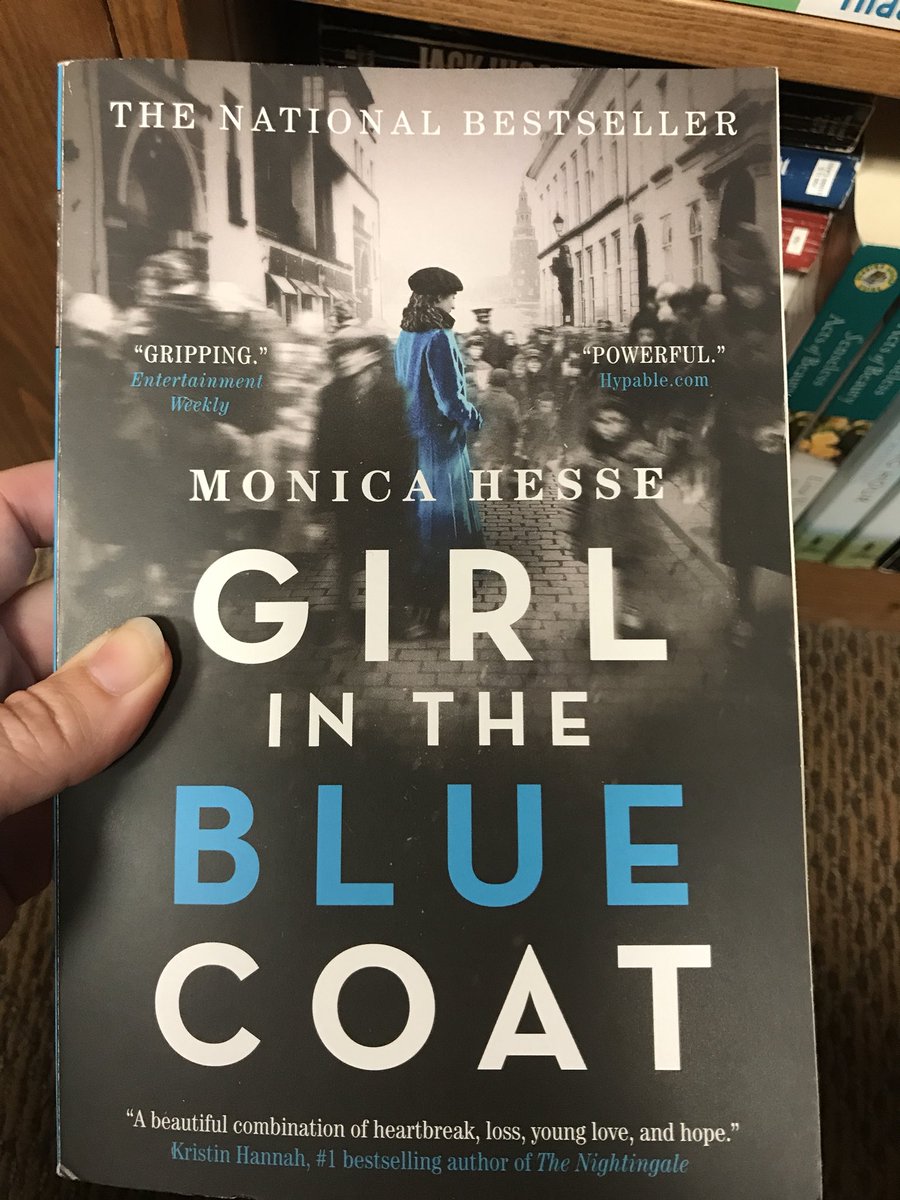 NBMiddleAg's tweet photo. I’ve been slacking on sharing what I’ve been reading. Finished Girl in the Blue Coat last week, doing a reflective chapter a month as described in Onward, & just finished Be Real by @TaraMartinEDU on the plane. #NBSummerReads #BookPD https://t.co/Uwx3sI45Dm