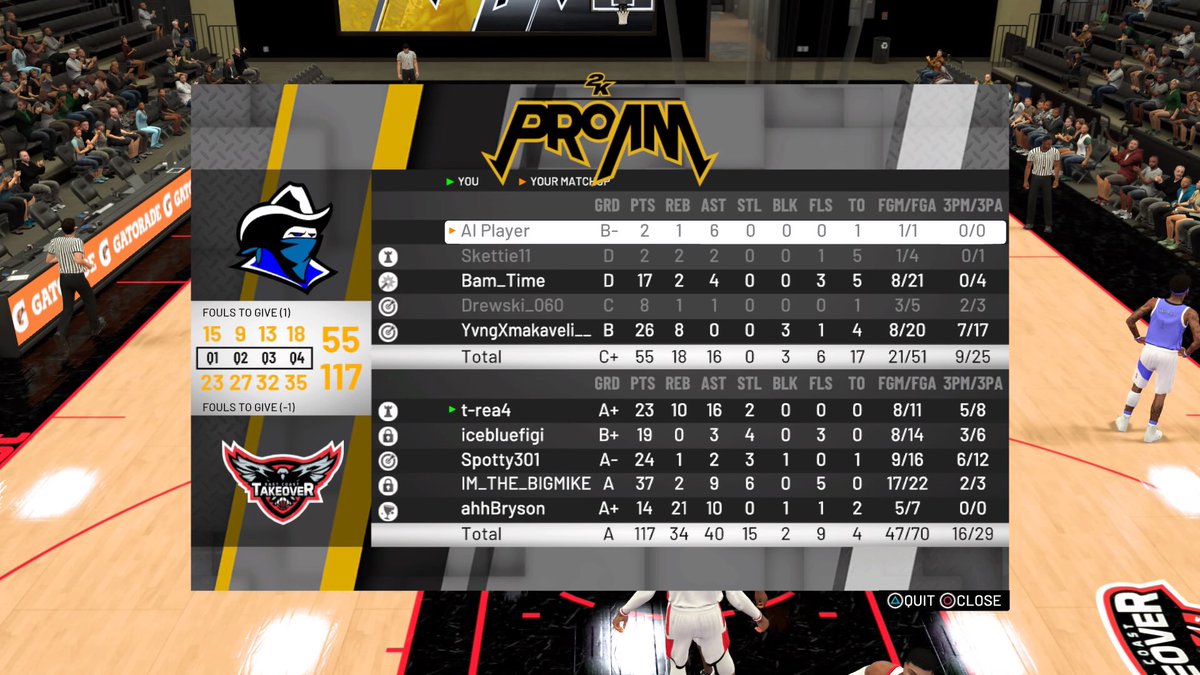 Two triple doubles in one game!!!!

@TheCarolinaGG <a href="/Spotty301/">Spotty2Hotty</a> @criticnateTTV <a href="/Mike27Simpson/">JUSTMIKE</a> <a href="/icebluefigi/">Icebluefigi</a> <a href="/trea4gaming/">t-rea4 Gaming</a>