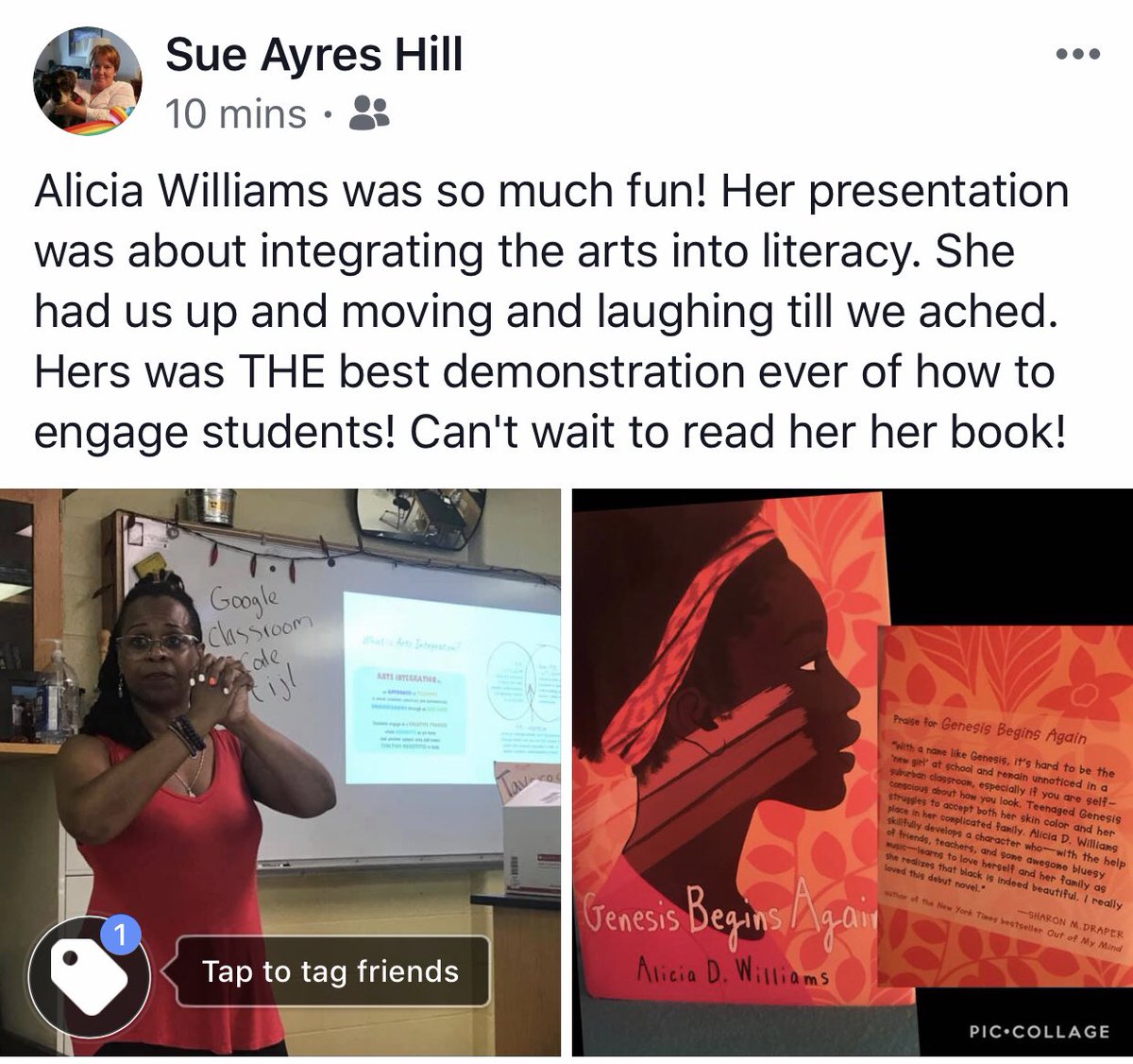 SueShill56's tweet image. @storiestolife #nerdcampmi2019