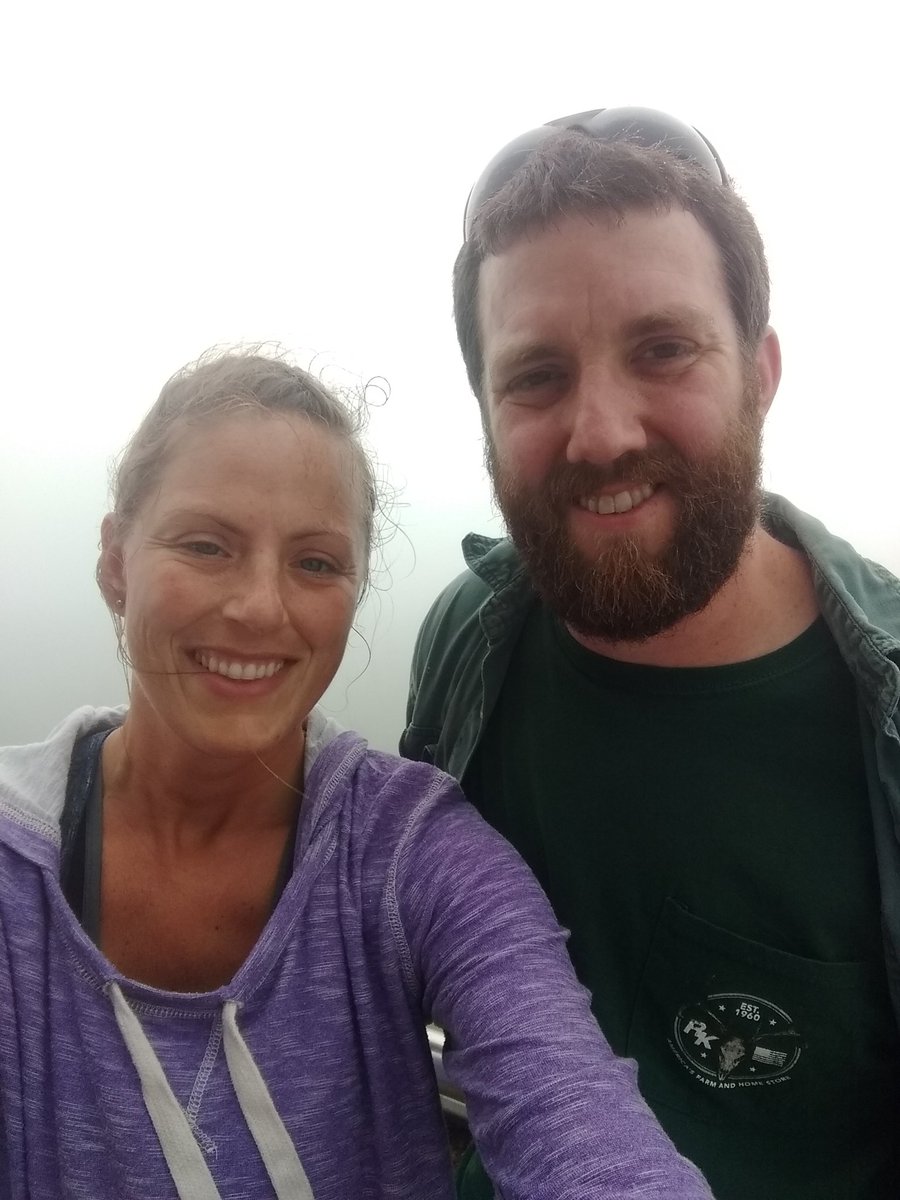 APierce1130's tweet photo. Highest point of the smokey mountains.... Maybe next time we will go when it's not cloudy https://t.co/0i3zjPTXTK
