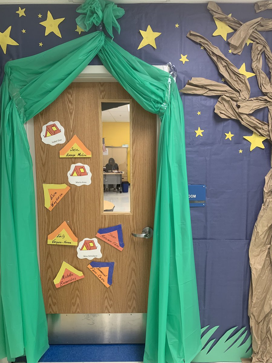 possibilATies's tweet image. Totally amazed &amp;amp; proud of the extended school year teachers @EsyHollinMeadow for transforming the school into a cool camping experience in a short amount of time! #FCPSESY2019 #SummerLearningFun