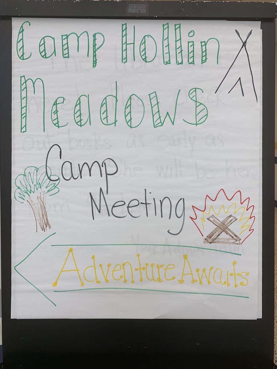 possibilATies's tweet image. Totally amazed &amp;amp; proud of the extended school year teachers @EsyHollinMeadow for transforming the school into a cool camping experience in a short amount of time! #FCPSESY2019 #SummerLearningFun