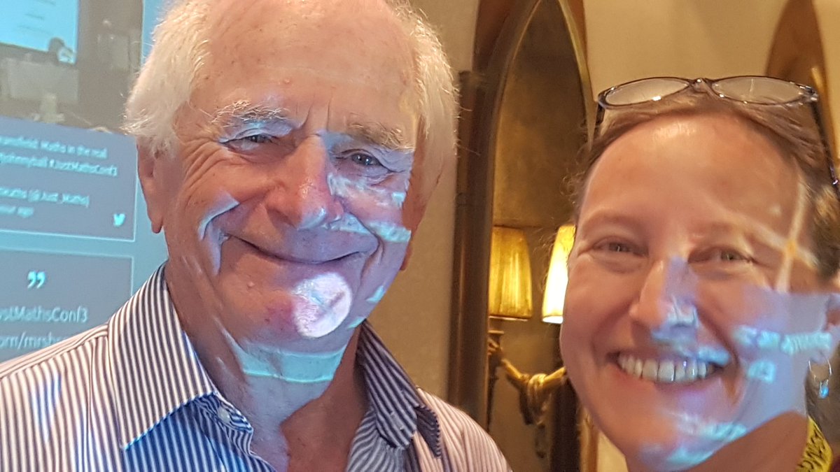 broadwatermaths's tweet photo. Excellent JustMaths conference with legendary guest speaker Johnny Ball, still inspiring at 81! #Johnnyball #JustMathsConf3 #edexcel https://t.co/1LUn73gWWU